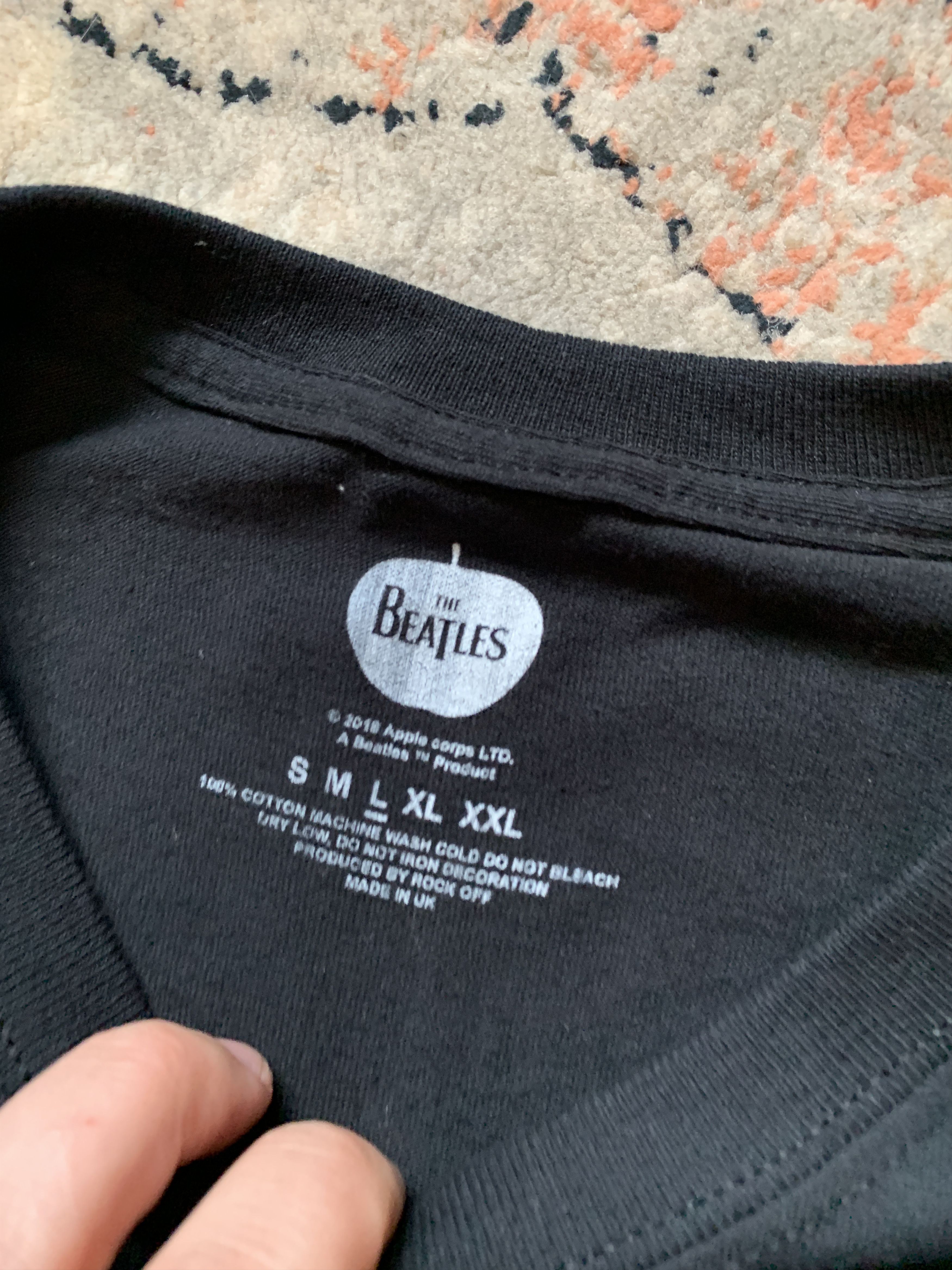 Band Tees The Beatles 2018 Let It Be Tee Size US L / EU 52-54 / 3 - 4 Thumbnail