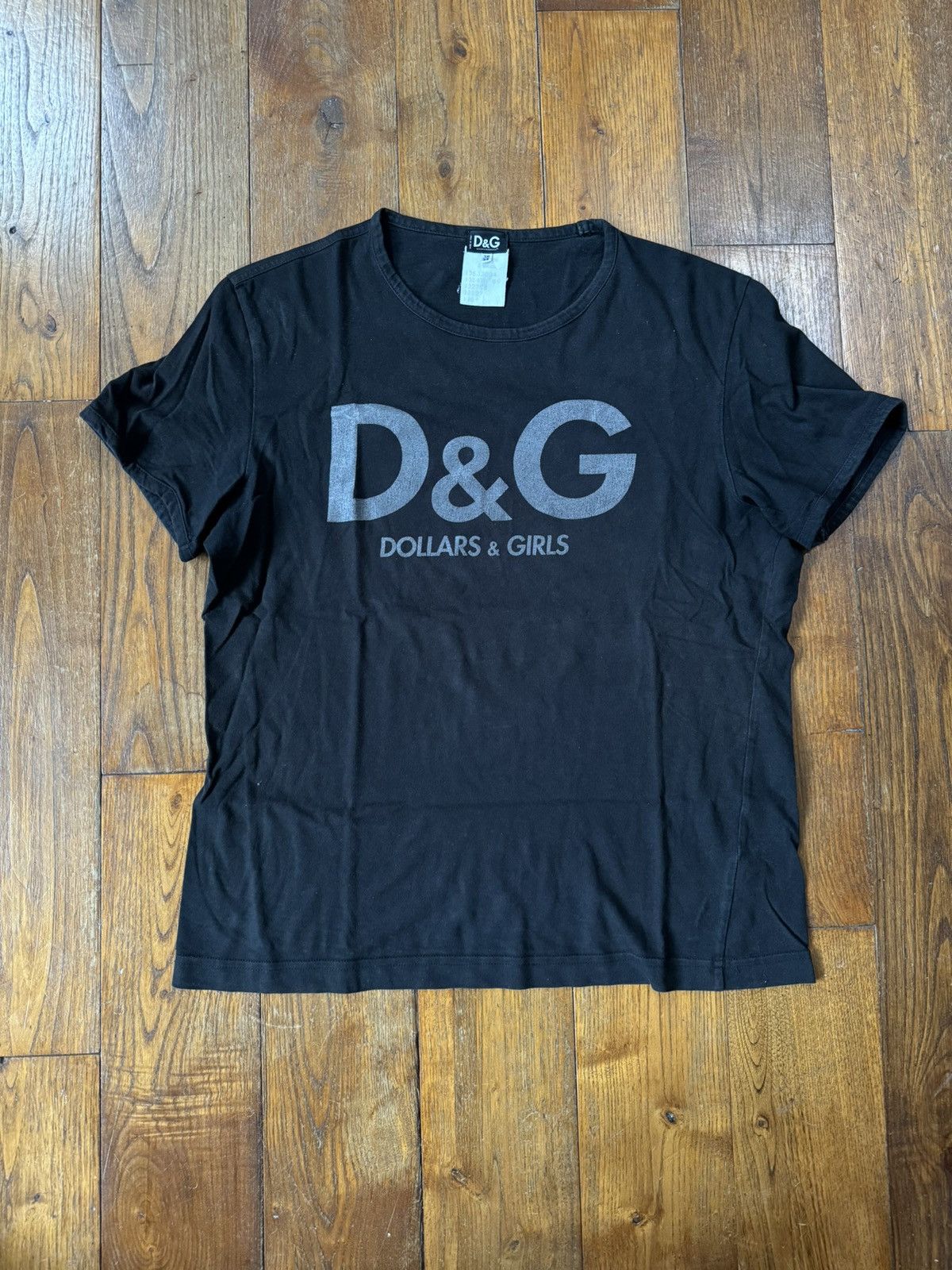 Dolce & Gabbana Dolce & Gabbana “Dollars & Girls” 90’s Tee Size US M / EU 48-50 / 2 - 1 Thumbnail