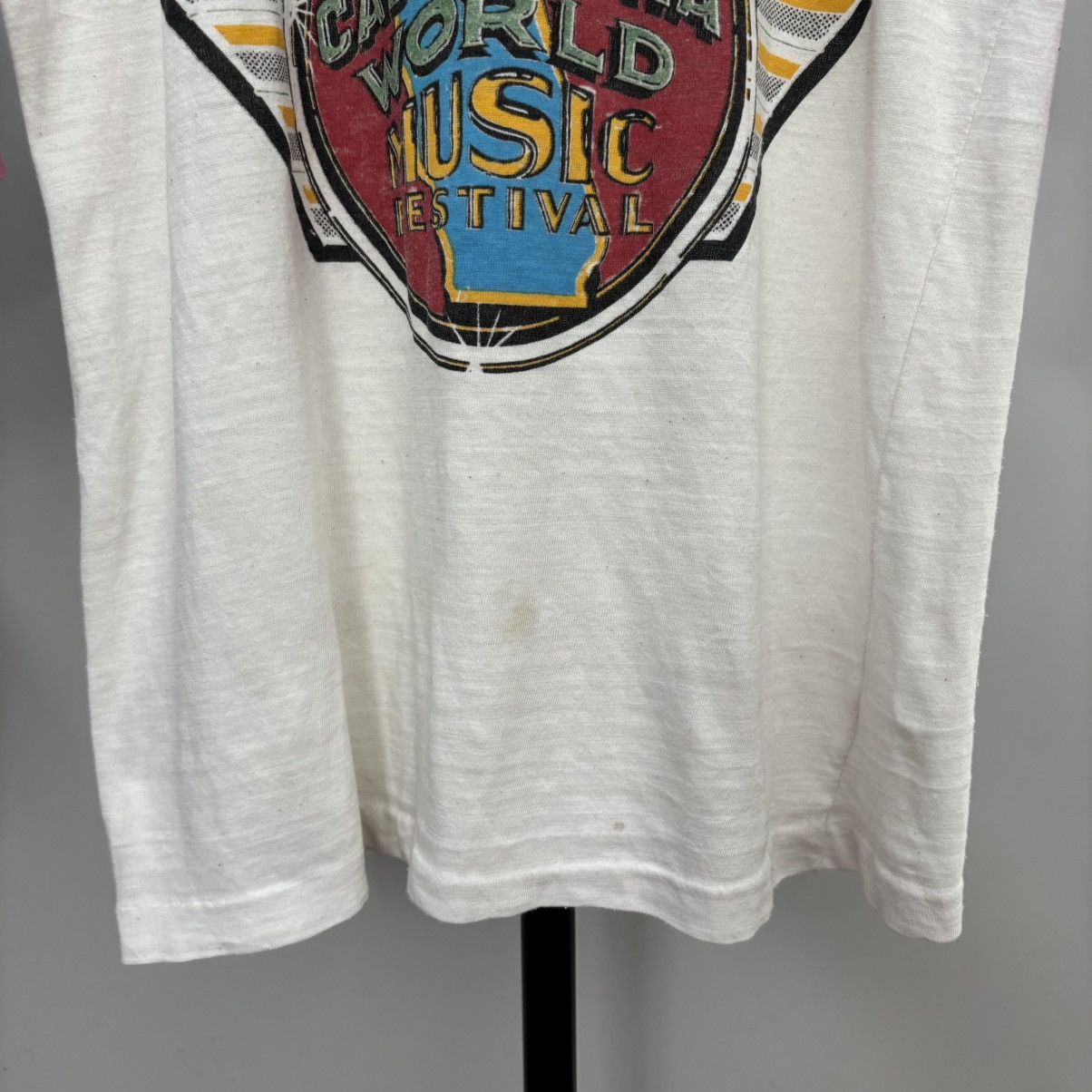 Band Tees Vintage 70’s California World Music Festival Shirt Size US S / EU 44-46 / 1 - 8 Thumbnail