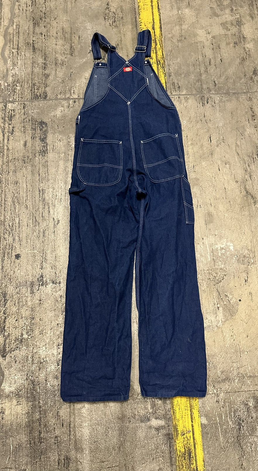 Dickies × Vintage Y2K dickies blue denim overalls Size US 32 / EU 48 - 7 Thumbnail