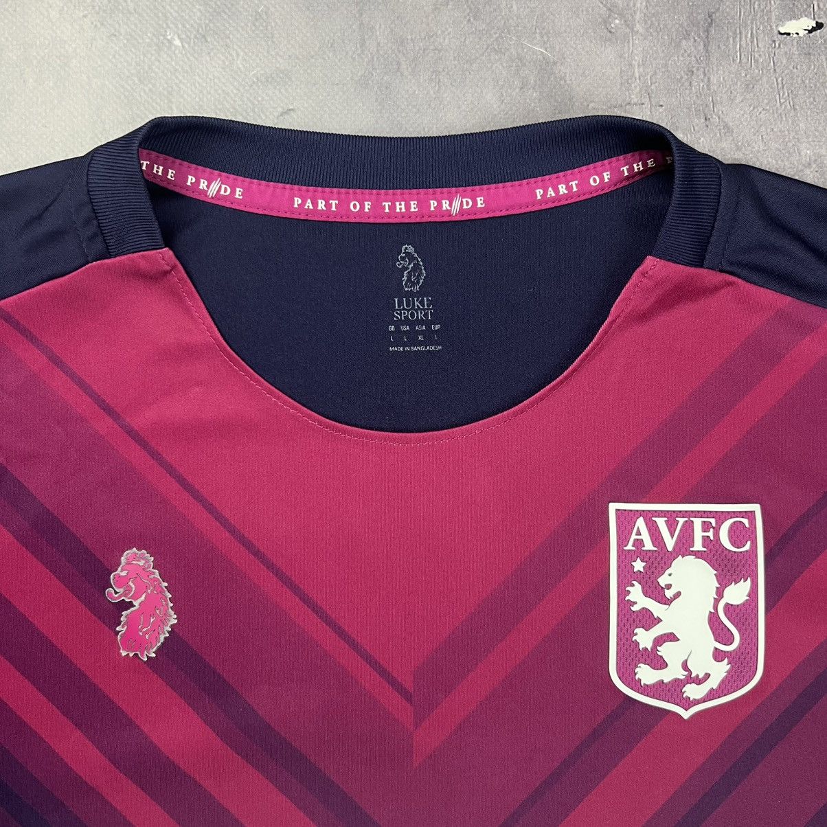 Other Rare! Whelan 6 Aston Villa Luke Sport Soccer Jersey Shirt Size US L / EU 52-54 / 3 - 17 Thumbnail