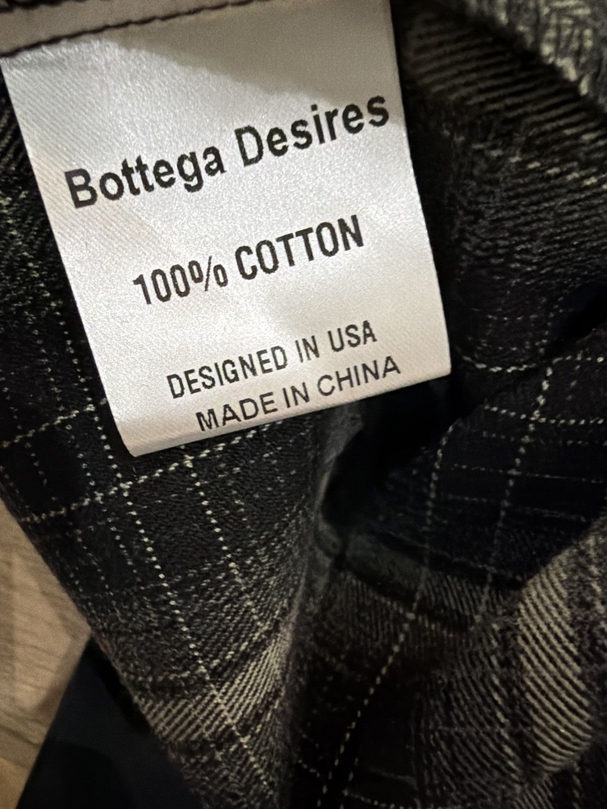 Bottega Desires Bottega desires hybrid flannel black tee Size US XL / EU 56 / 4 - 3 Thumbnail