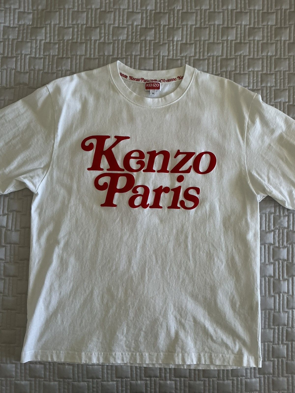 Kenzo Verdy Girls Don’t Cry Red Logo T-shirt size M