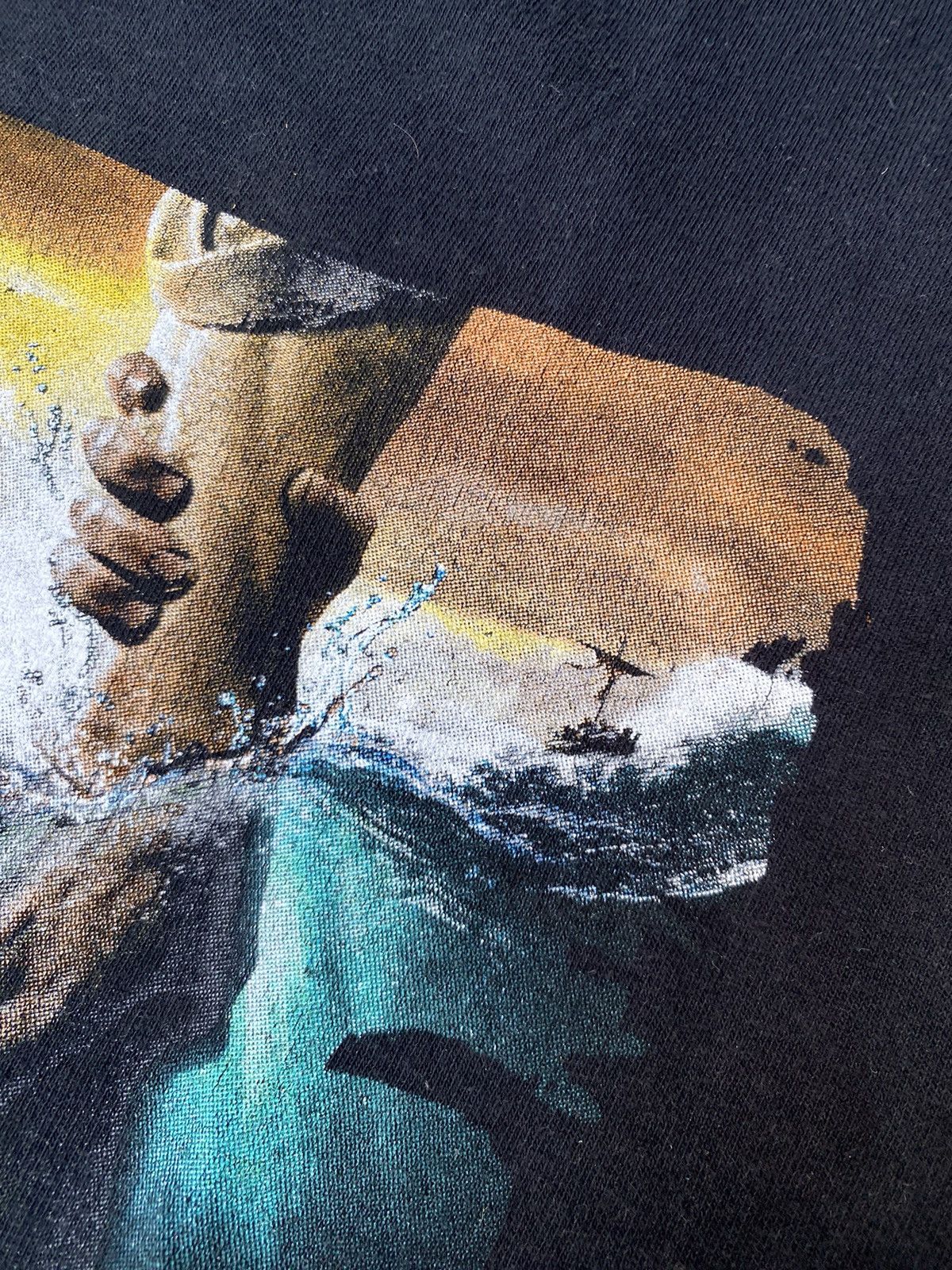 Vintage Jesus hand sight and sound graphic tee Size US XL / EU 56 / 4 - 5 Thumbnail