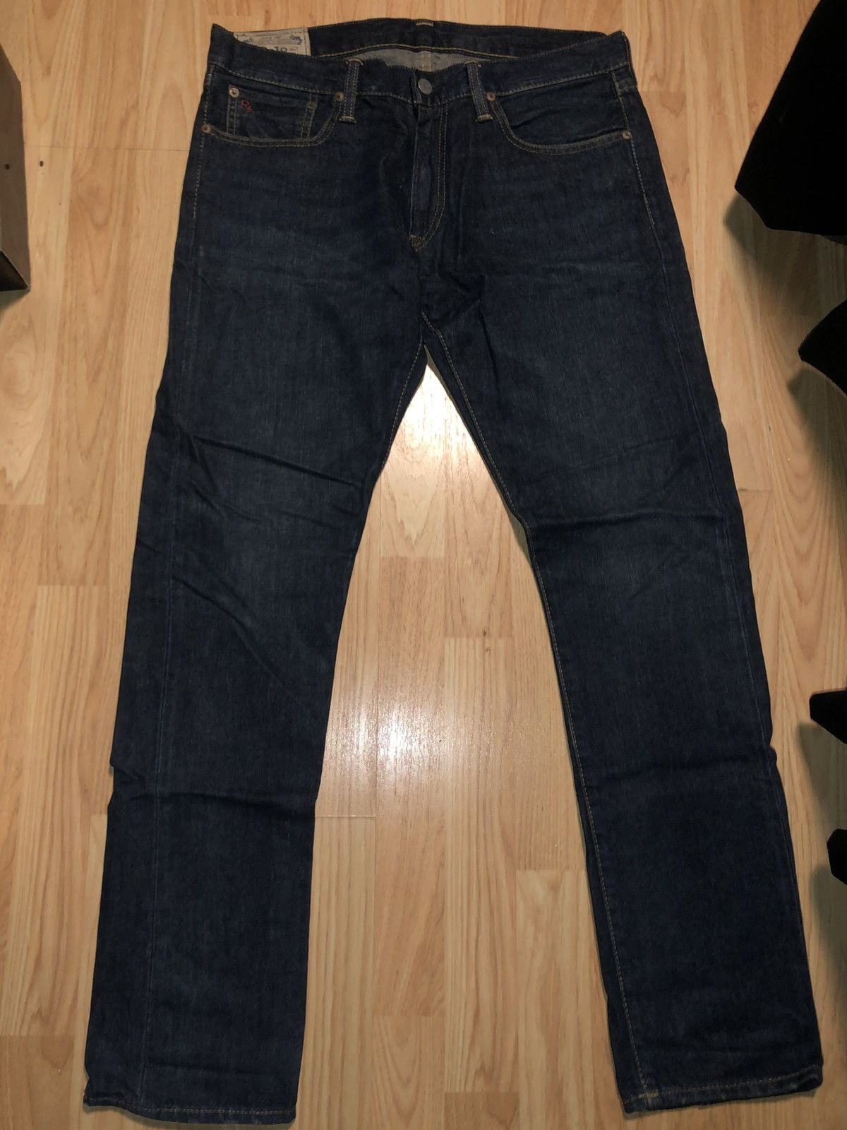 Ralph Lauren Polo Ralph Lauren Relaxed Straight Fit Stretch Jeans - 30 Size US 30 / EU 46 - 1 Thumbnail