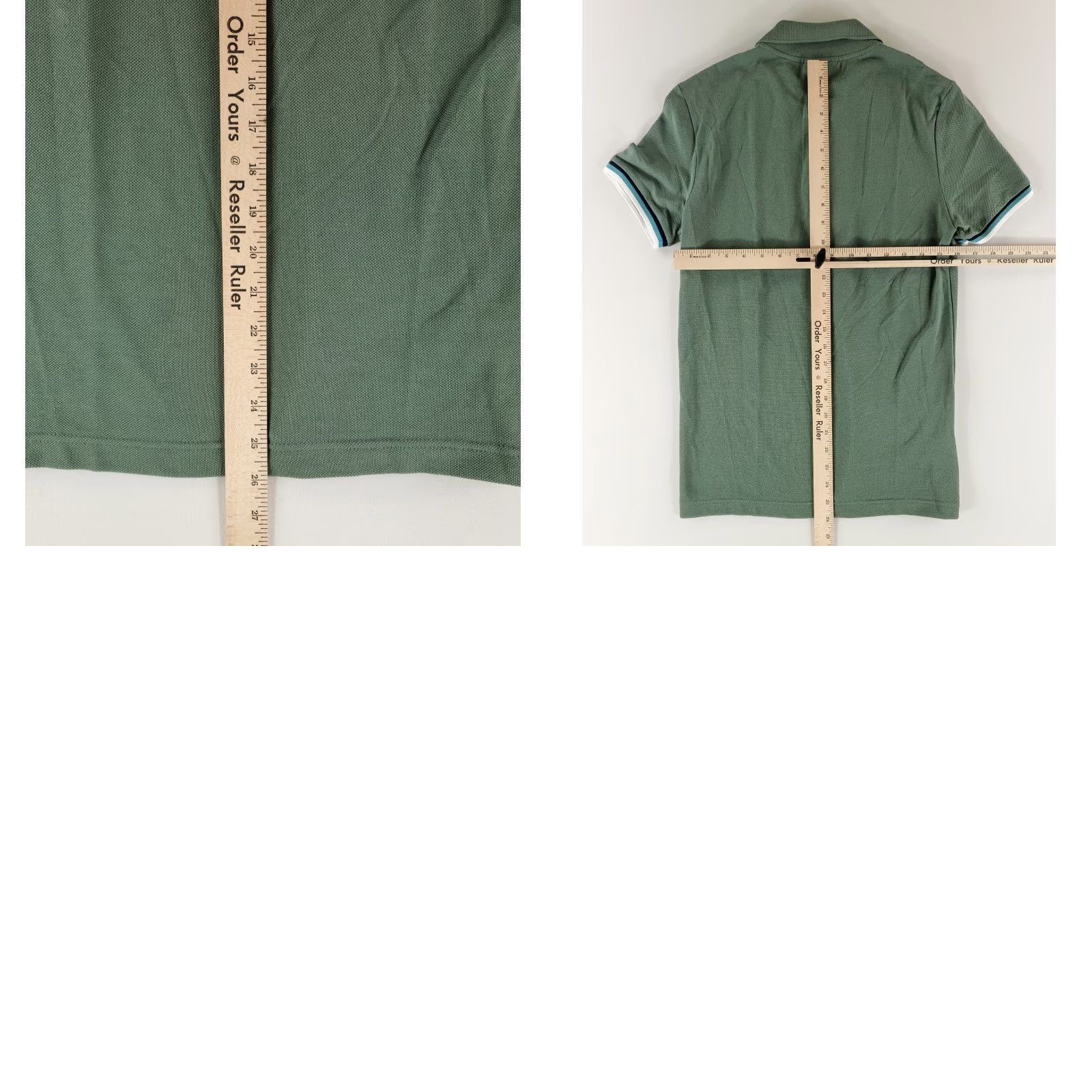 Lacoste Lacoste Slim Fit Polo Shirt Short Sleeve Green Mens XS NWT Size US XS / EU 42 / 0 - 8 Thumbnail