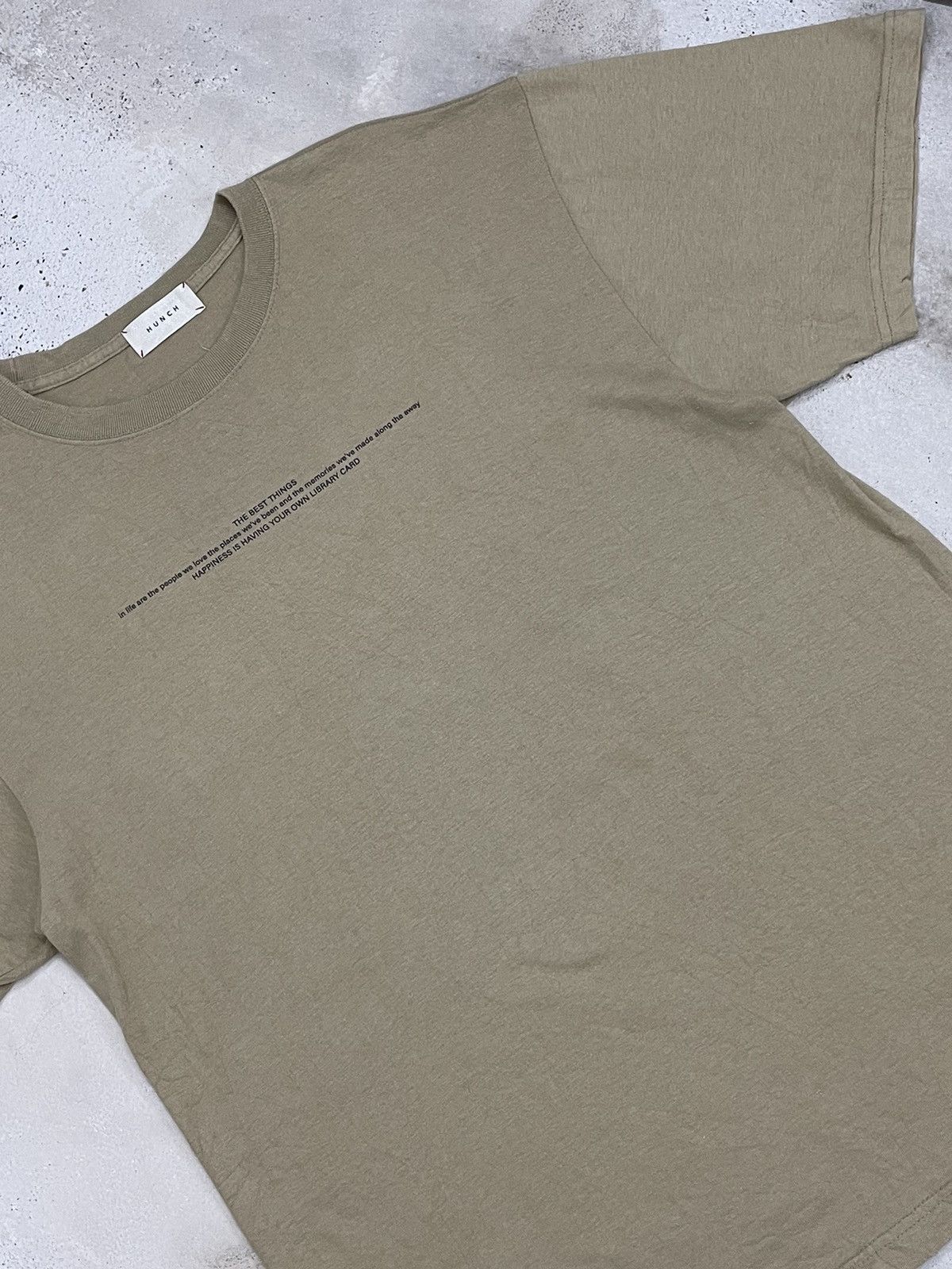 Japanese Brand Hunch The Best Thing Life Art Photo Tee Size US M / EU 48-50 / 2 - 4 Thumbnail