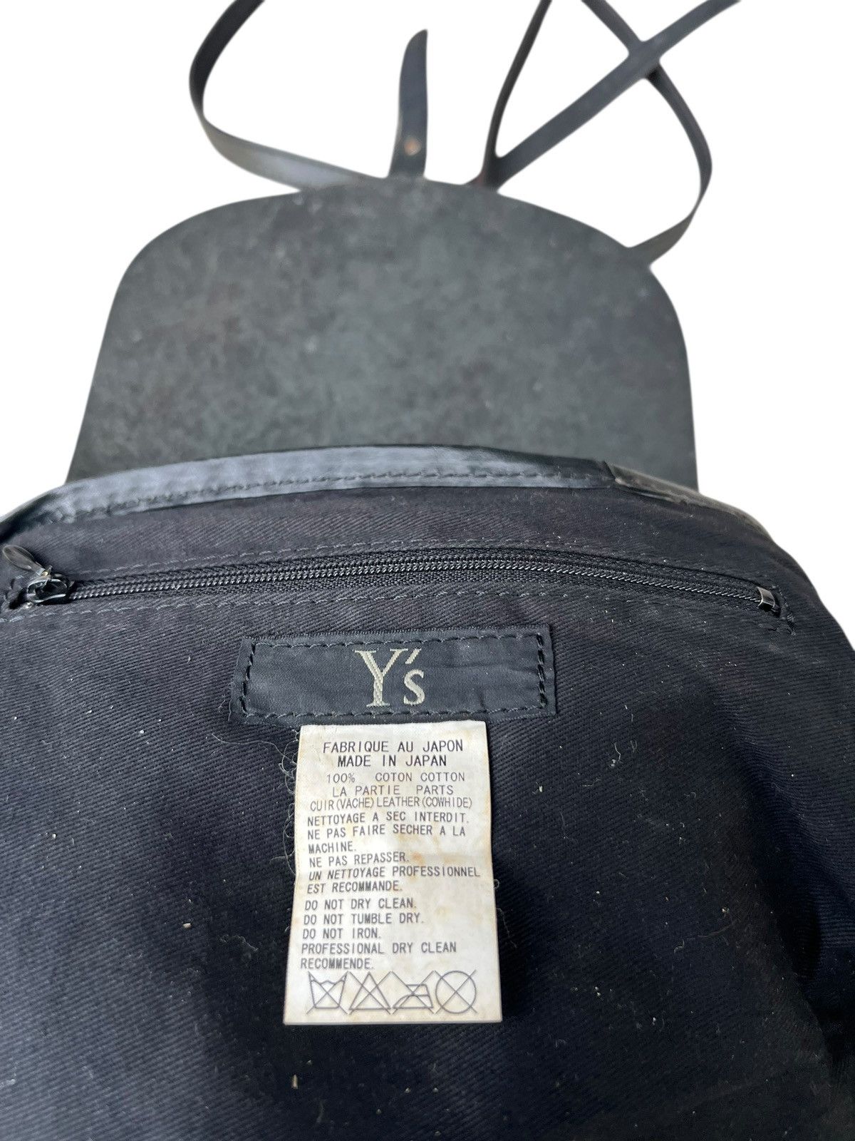 Leather × Yohji Yamamoto 2004 Yohji Yamamoto Y’s Leather Bag Size ONE SIZE - 23 Thumbnail
