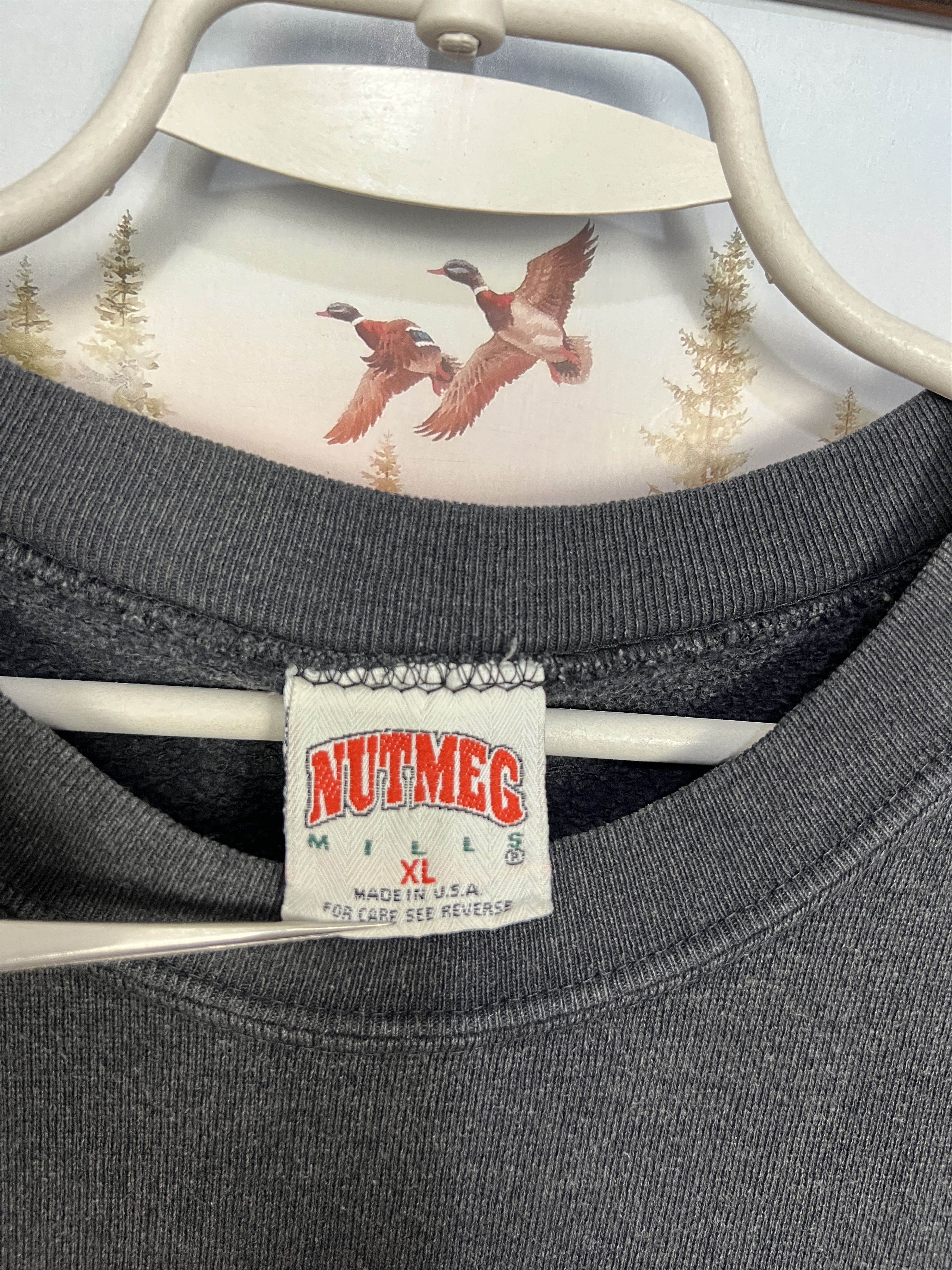Nutmeg New York Jets NFL Sweatshirt Over Print Big Logo Crewneck Size US XL / EU 56 / 4 - 6 Thumbnail