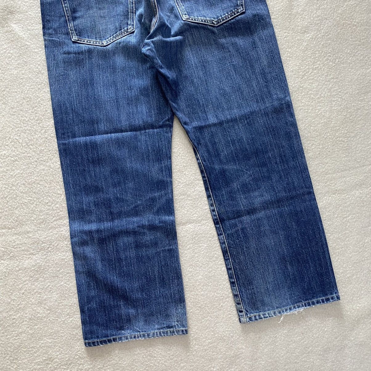 Japanese Brand Uniqlo Distressed Denim w35 Size US 35 - 6 Thumbnail