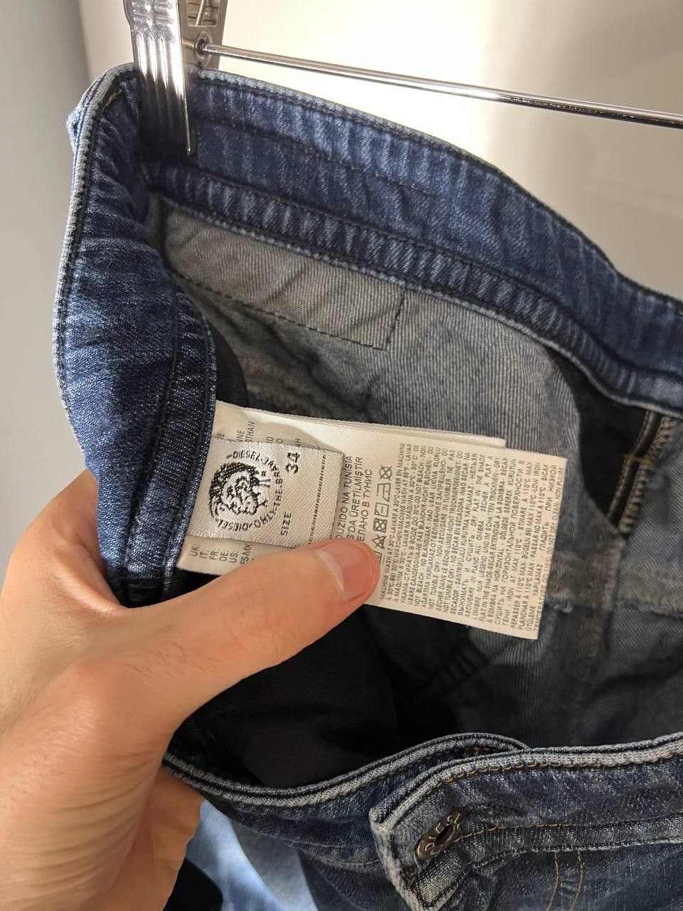 Diesel VINTAGE DIESEL INDUSTRY DENIM DIVISION RETRO JEANS CASUAL Size US 34 / EU 50 - 9 Thumbnail