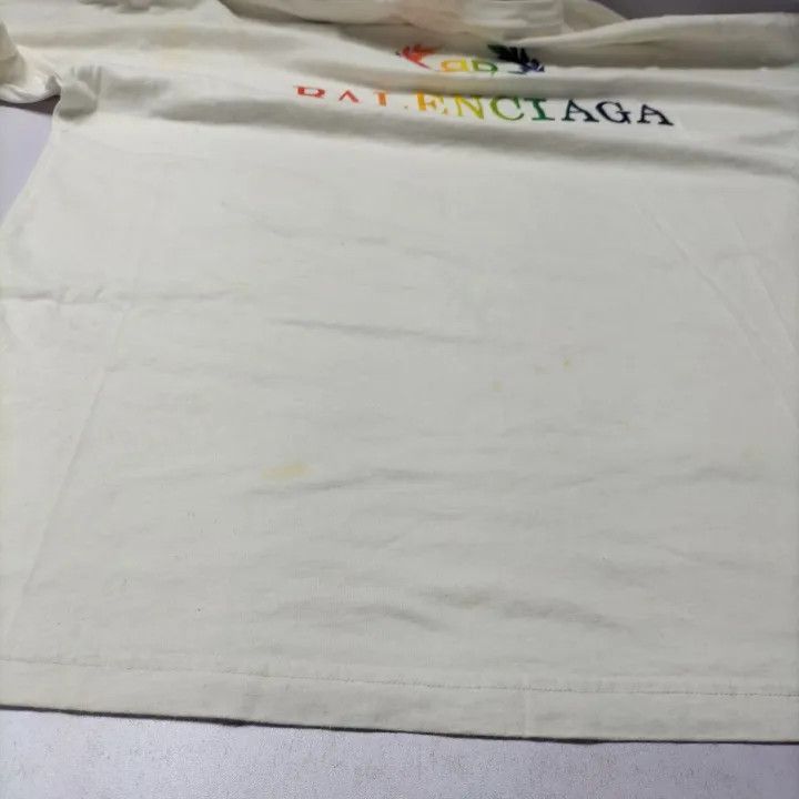 Balenciaga Balenciaga Balenciaga Colorful Logo Print TShirt -2507 Size US S / EU 44-46 / 1 - 7 Thumbnail
