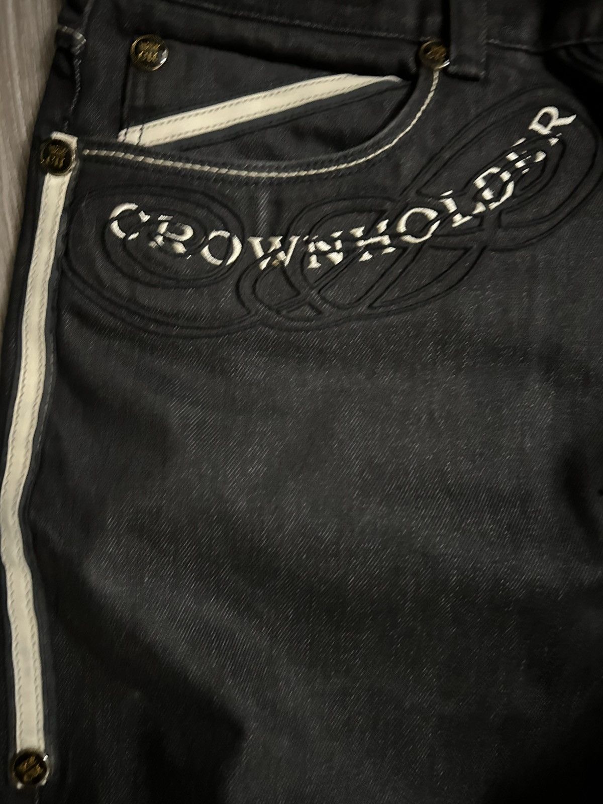 Other Black Raw Denim Size US 38 / EU 54 - 4 Thumbnail