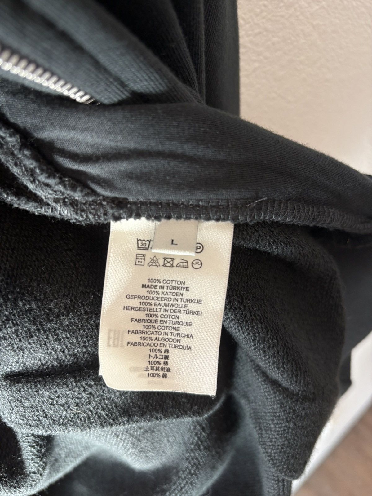 Dries Van Noten Dries Van Noten green/black zip hoodie Size US L / EU 52-54 / 3 - 5 Thumbnail