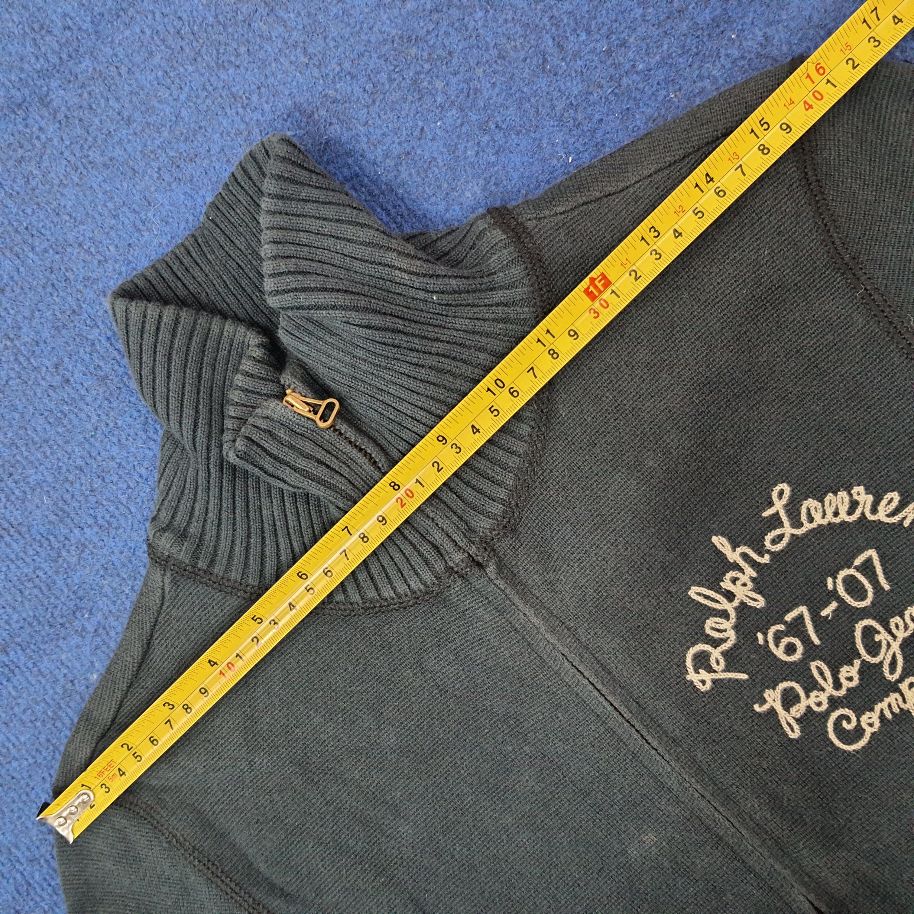 Ralph Lauren Vintage Polo Ralph Lauren Zipper Sweatshirt C253N16 Size US XS / EU 42 / 0 - 8 Thumbnail