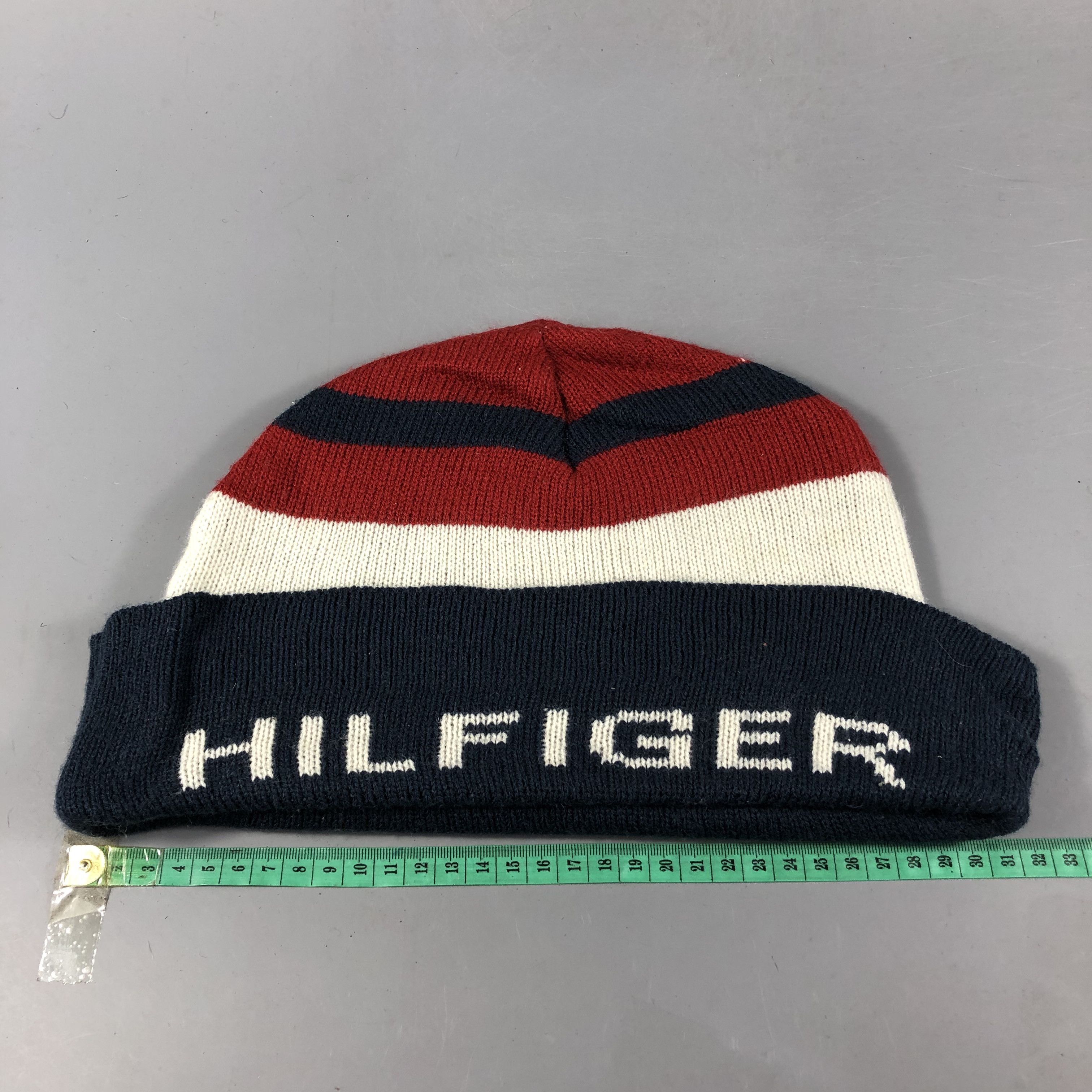 Tommy Hilfiger Hilfiger Spell Out Beanie Snowcap Snow Hat B895 Size ONE SIZE - 3 Thumbnail