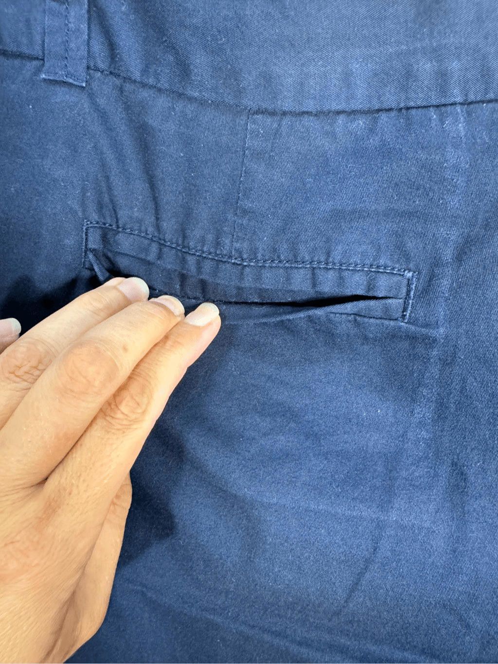 J.Crew J.Crew Factory Women's Size 10 Navy Blue Chino Shorts 5" Size 32" / US 10 / IT 46 - 9 Thumbnail