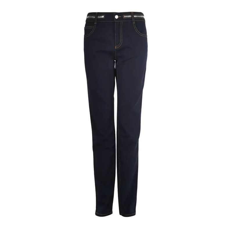 Givenchy Givenchy Dark Blue Cotton Women's Jeans 0089 Size 23" - 1 Thumbnail