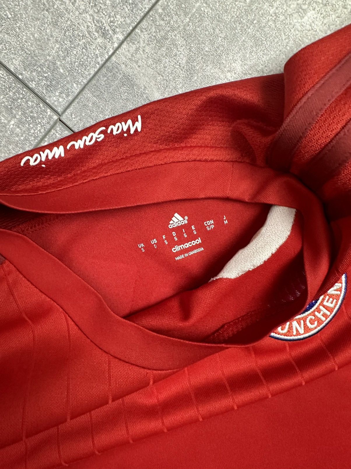 Adidas Adidas FC Bayern Munchen Soccer Football Training Jersey Size US S / EU 44-46 / 1 - 6 Thumbnail