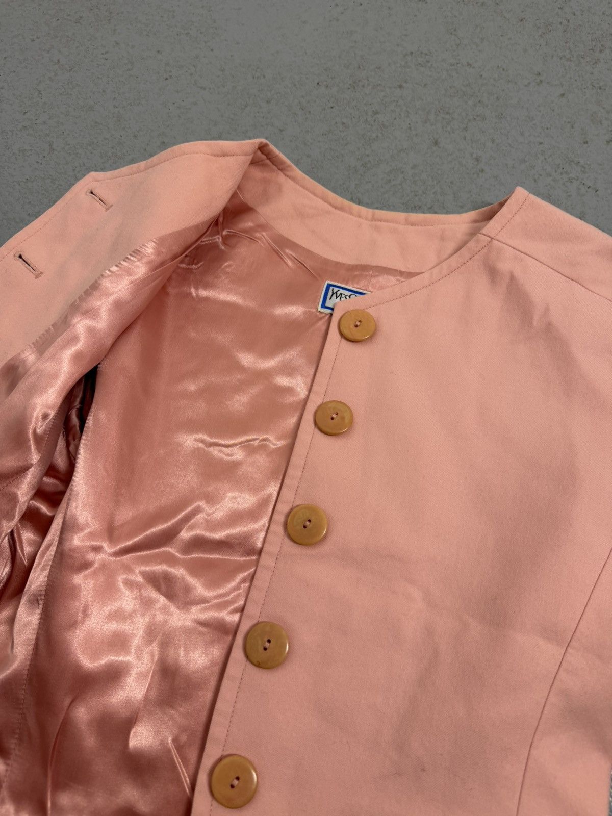 Yves Saint Laurent Vintage Yves Saint Laurent YSL Blazer Size M / US 6-8 / IT 42-44 - 12 Thumbnail