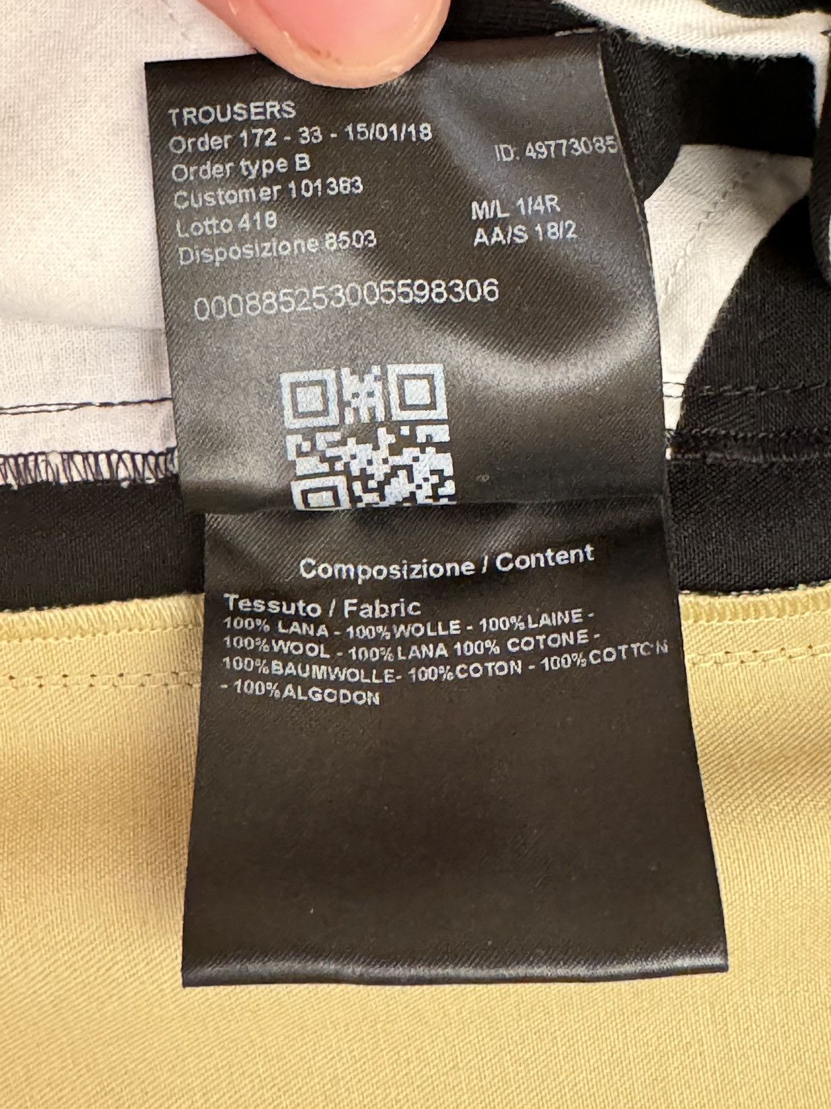 Calvin Klein 205W39NYC CALVIN KLEIN 205W39NYC suit SS2018 Size 40L - 16 Thumbnail