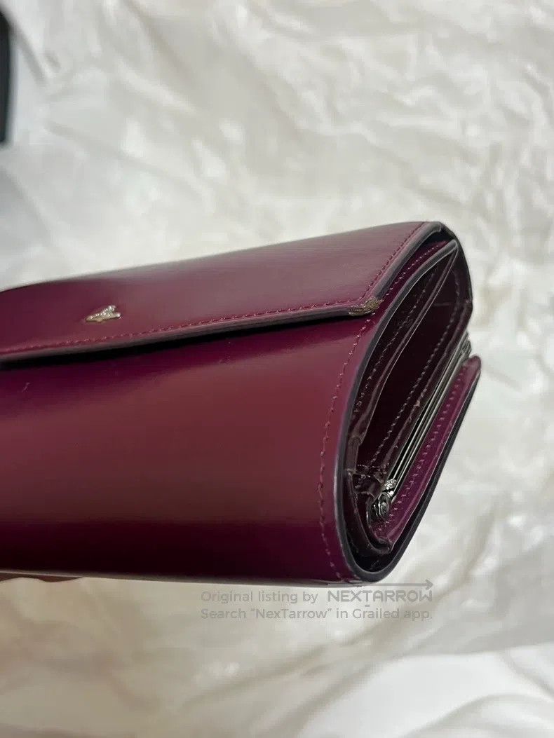 Vivienne Westwood Vivienne Westwood Purple short leather wallet Size ONE SIZE - 9 Thumbnail