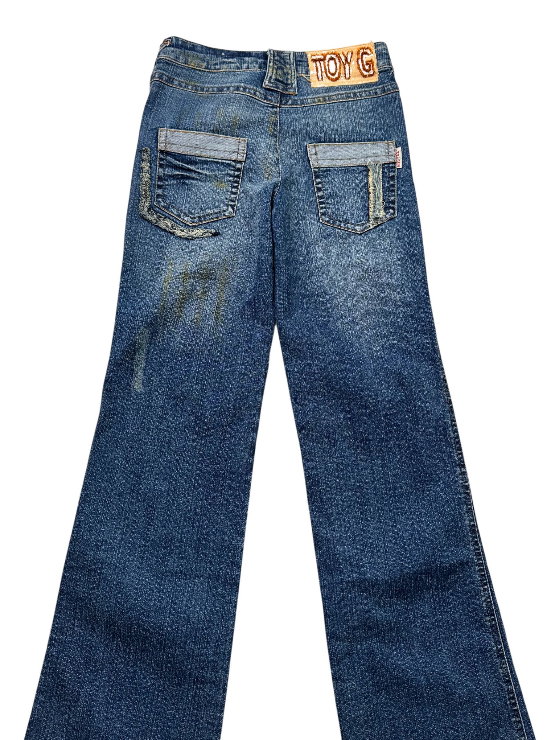 Japanese Brand Vintage Light Flare Jeans W424(V9) Size 25" / US 0 / IT 36 - 5 Thumbnail