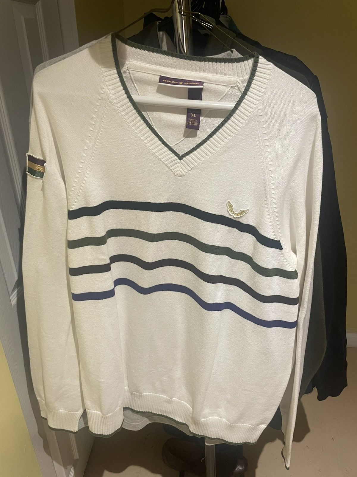Rocawear Vintage Rocawear V-neck Sweater Size US XL / EU 56 / 4 - 1 Thumbnail