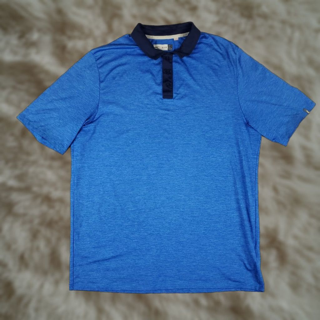 KJUS KJUS Polo Shirt Mens Large 52 Blue Polo Shirt Mens L Blue Golf Casual Short Sleeve Vintage: No Size US L / EU 52-54 / 3 - 1 Thumbnail