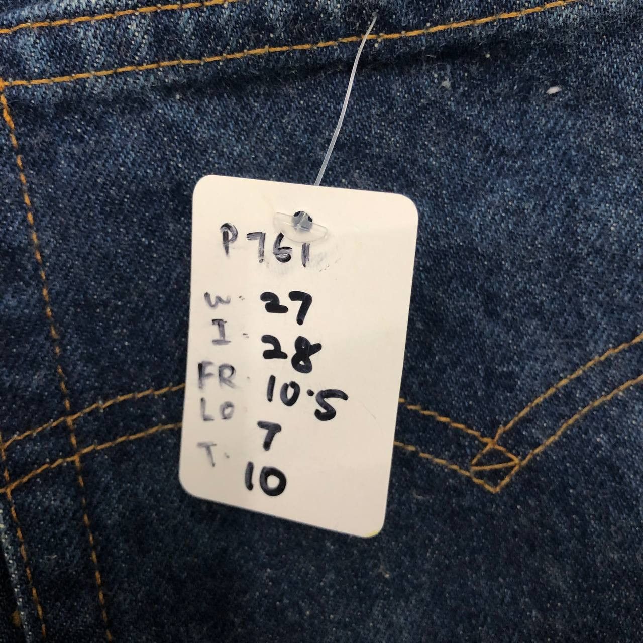 Levi's × Levi's Vintage Clothing P761 VTG 501 SELVEDGE MADE IN USA LEVI'S JEANS Size US 27 - 11 Thumbnail