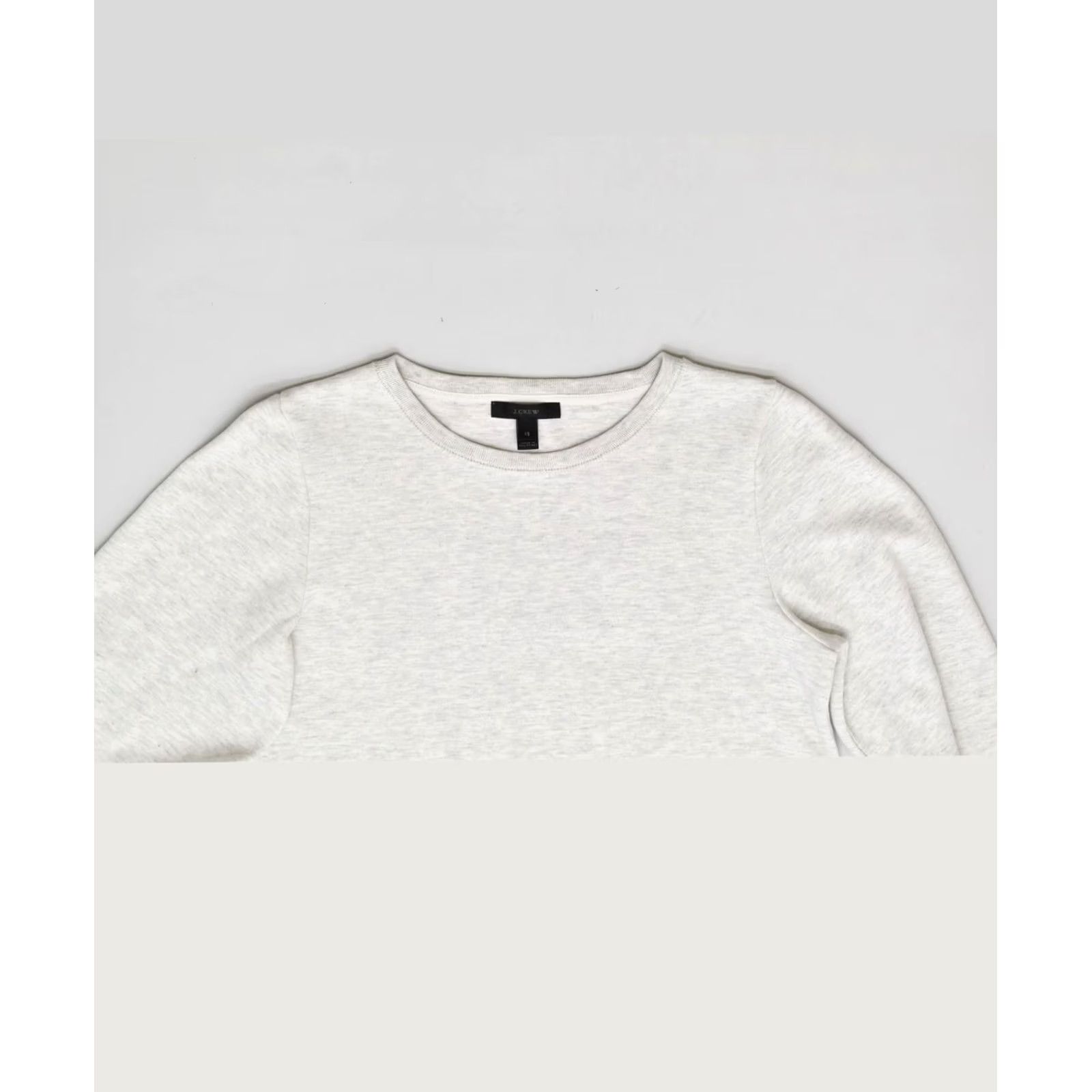 J.Crew J. CREW Womens Sweatshirt White Cotton XS UK 6 Size XS / US 0-2 / IT 36-38 - 4 Thumbnail