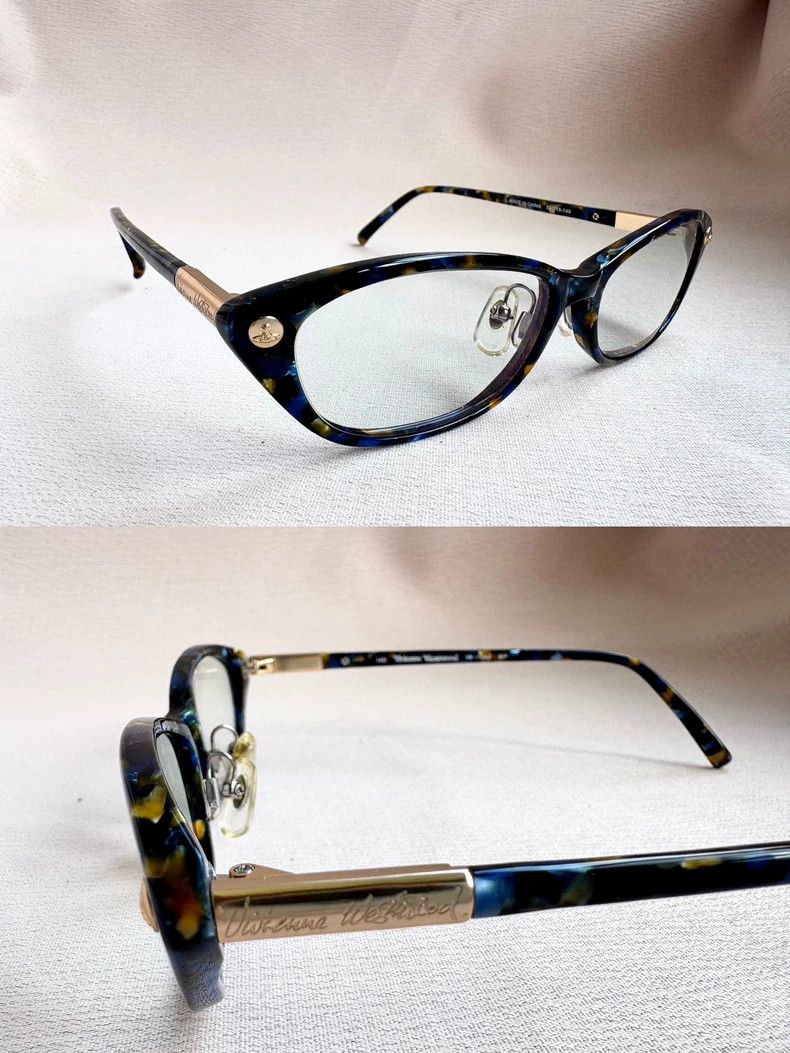 Vivienne Westwood Vivienne Westwood Vintage Saturn blue tortoiseshell mother Size ONE SIZE - 4 Thumbnail
