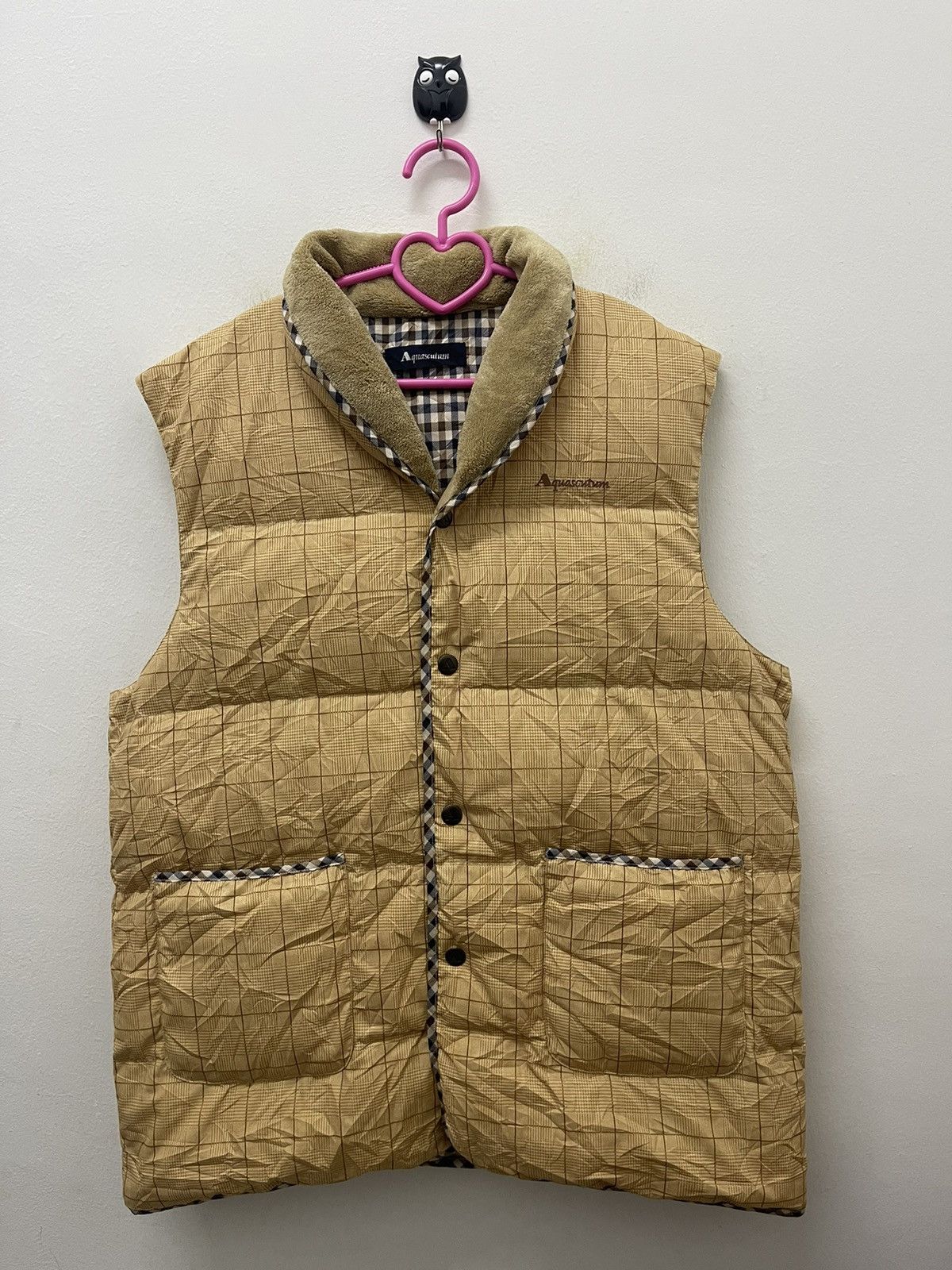 Aquascutum Rare Vintage AQUASCUTUM Puffer Vest Jacket Size US L / EU 52-54 / 3 - 1 Thumbnail
