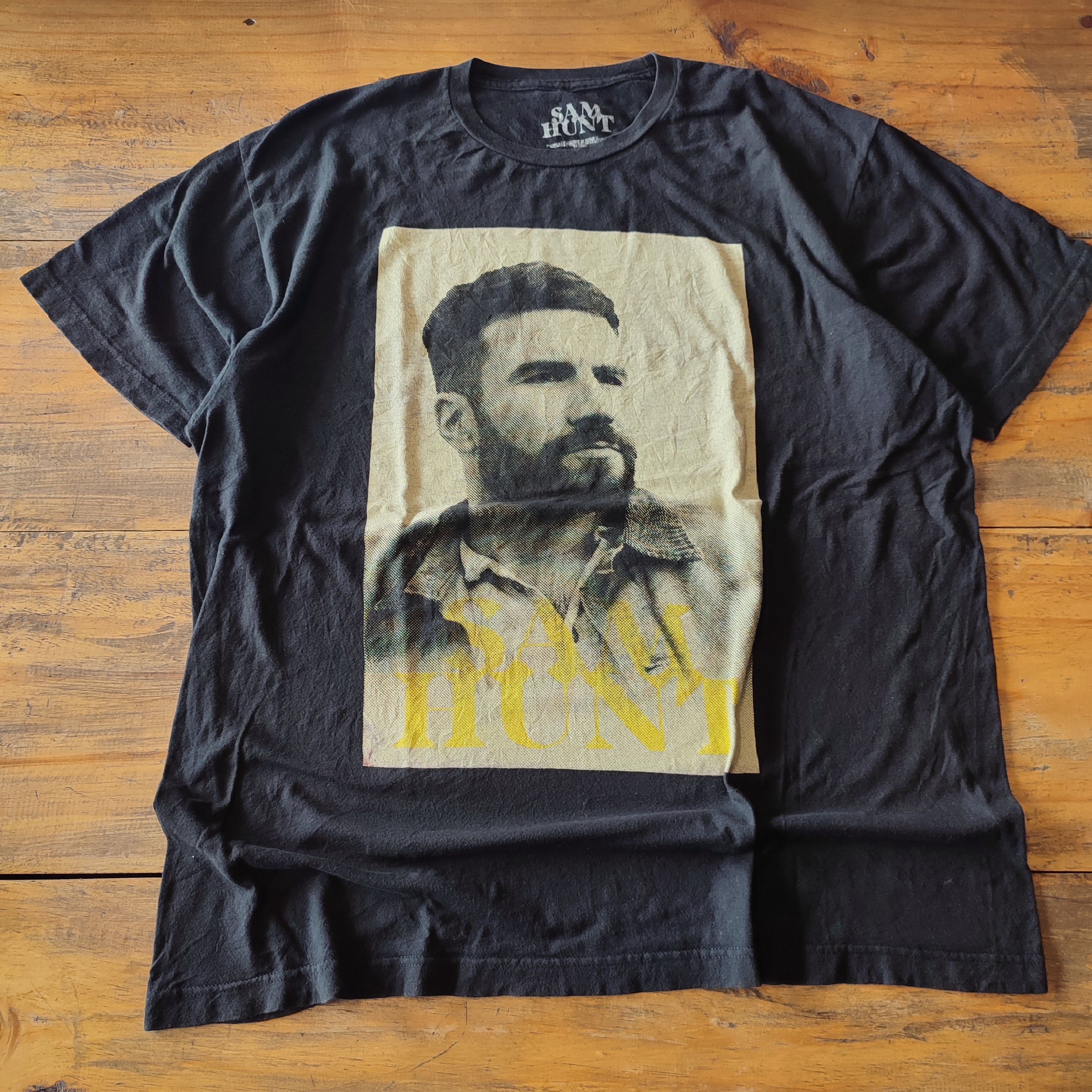 Band Tees × Vintage Sam Hunt T SHIRT Size US XL / EU 56 / 4 - 2 Thumbnail