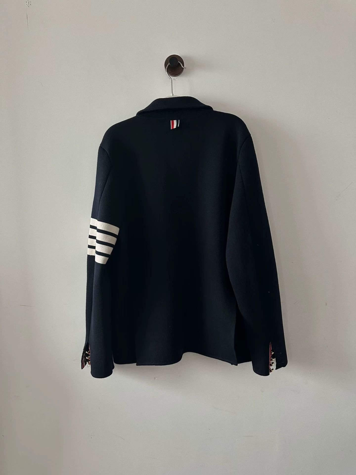 Thom Browne Thom Browne Wool Knit Blazer 4 98 New Size US XL / EU 56 / 4 - 2 Thumbnail