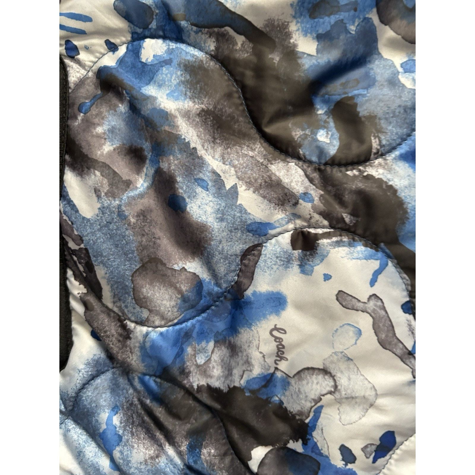 Coach Coach Quilted Men's Blue Camo Vest Size L Large Lightweight Size US L / EU 52-54 / 3 - 5 Thumbnail