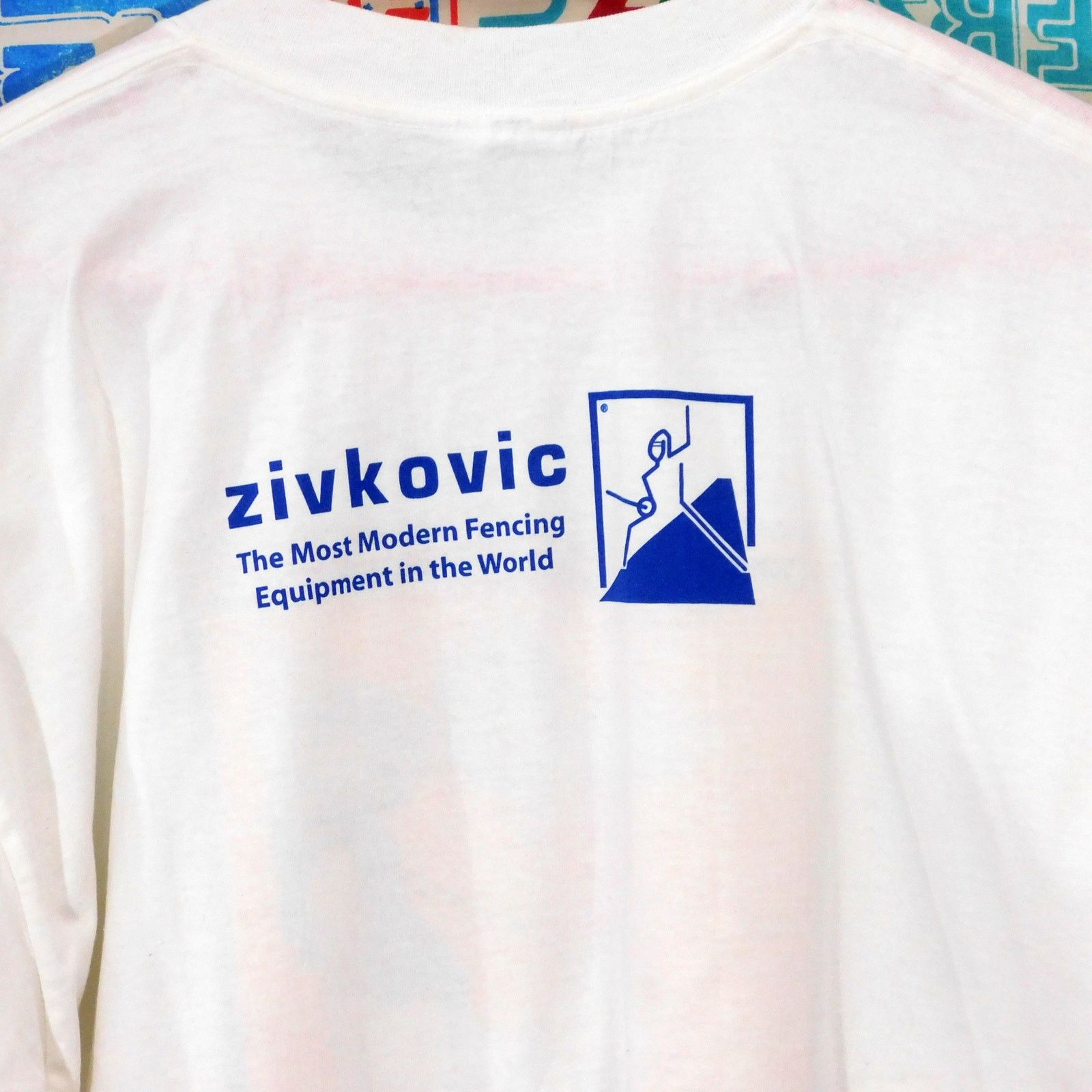 Gildan Zivkovic Fencing Tee XL Torino vs Composite Team USA 2000 Size US XL / EU 56 / 4 - 5 Thumbnail