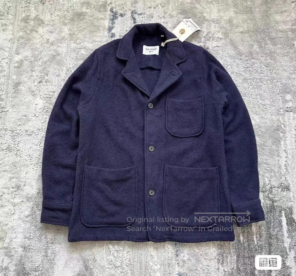 Our Legacy Our Legacy Virgin Wool Jacket. Size US S / EU 44-46 / 1 - 7 Thumbnail
