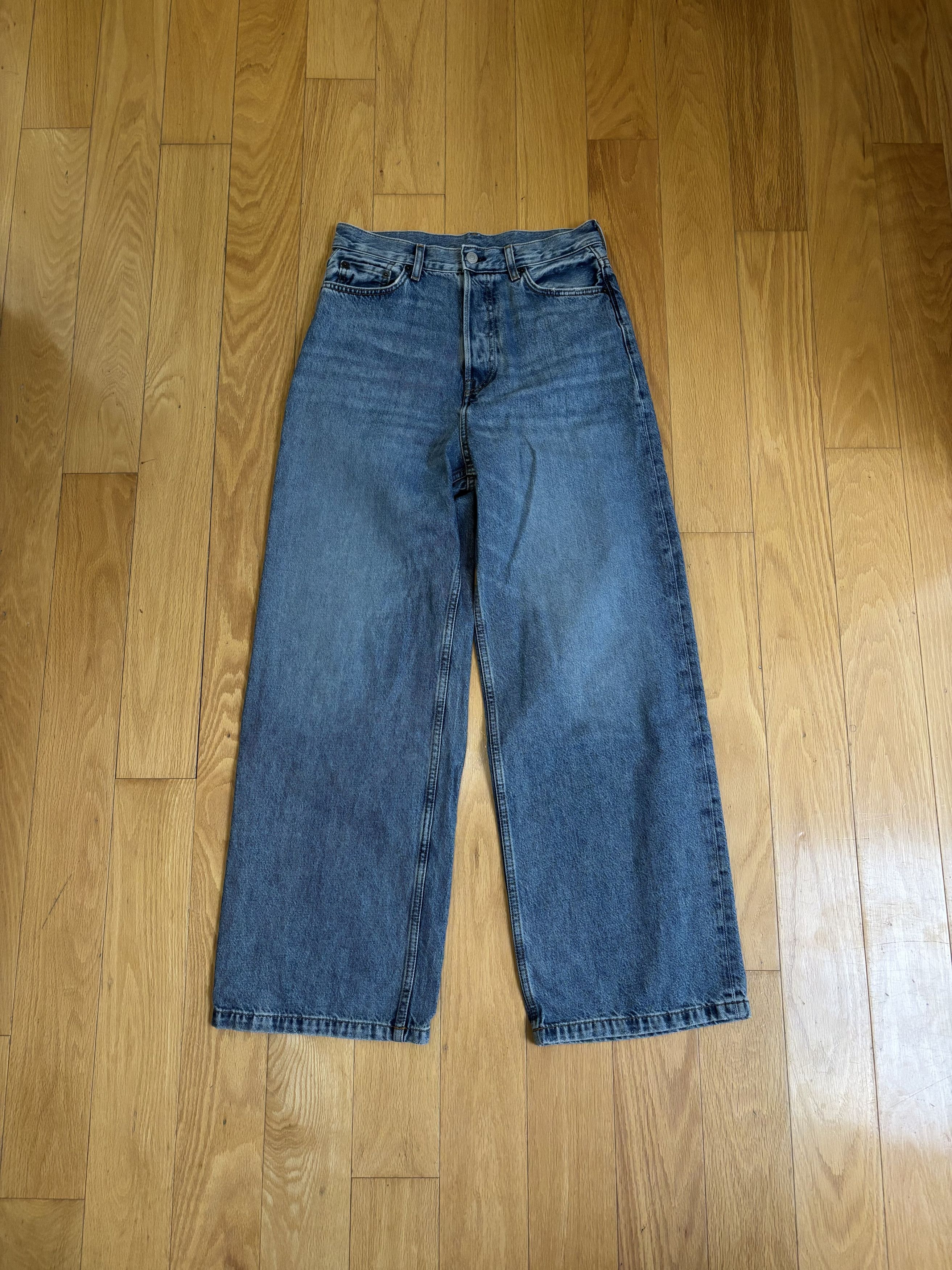 Cos COS Volume Wide Jeans Light Blue Size 24 Size 24" / US 00 / IT 34 - 1 Thumbnail