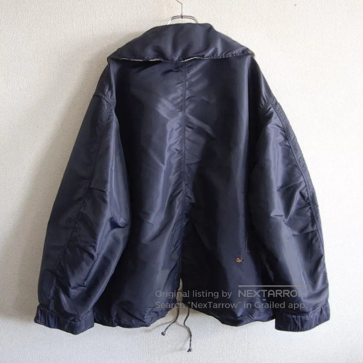45rpm Blue Reversible Nylon Jacket. Size US M / EU 48-50 / 2 - 2 Thumbnail