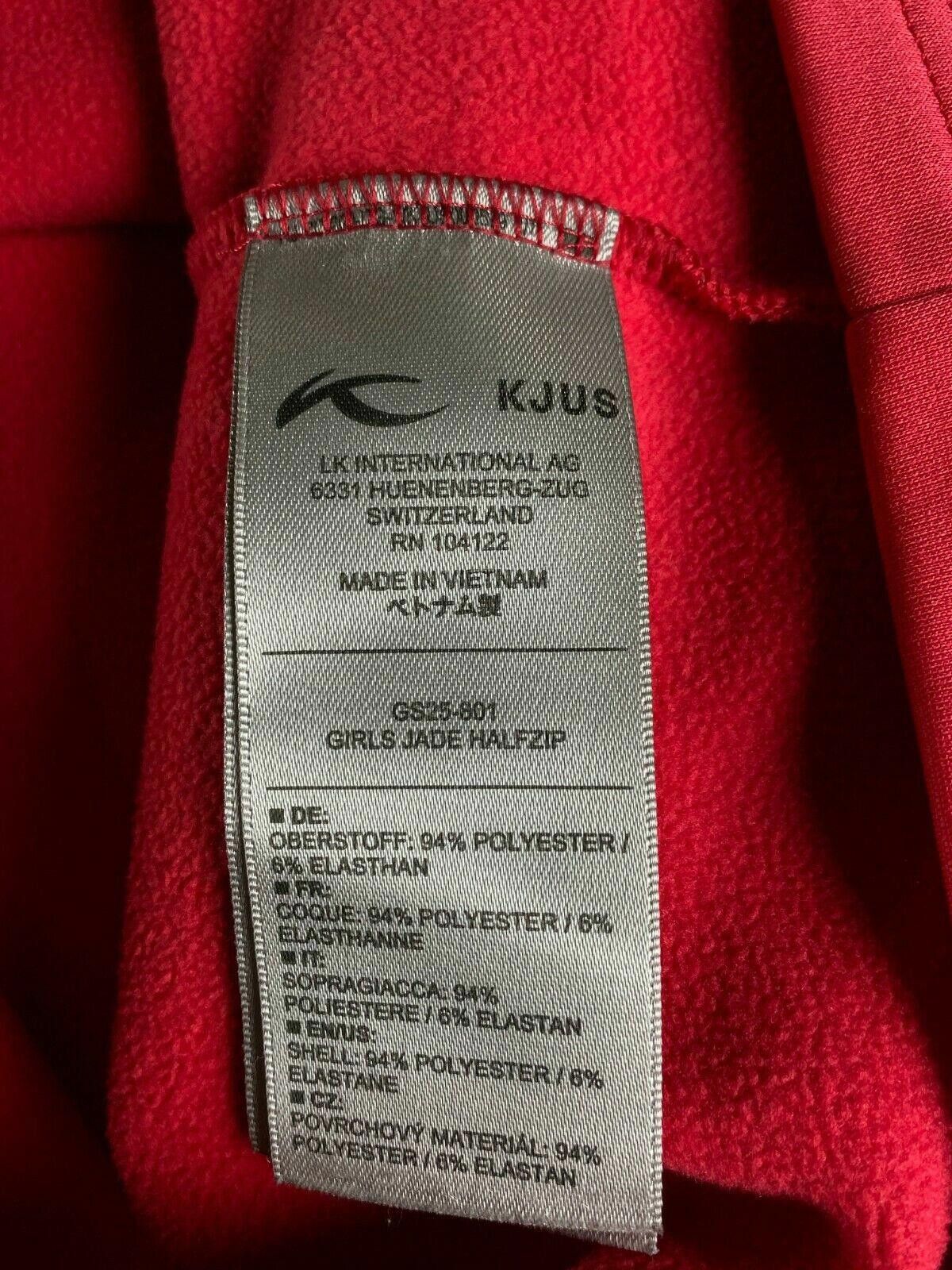 KJUS Kjus Switzerland Red 1/4 Zip Ski Jacket Size EU164 15-16y Size ONE SIZE - 10 Thumbnail