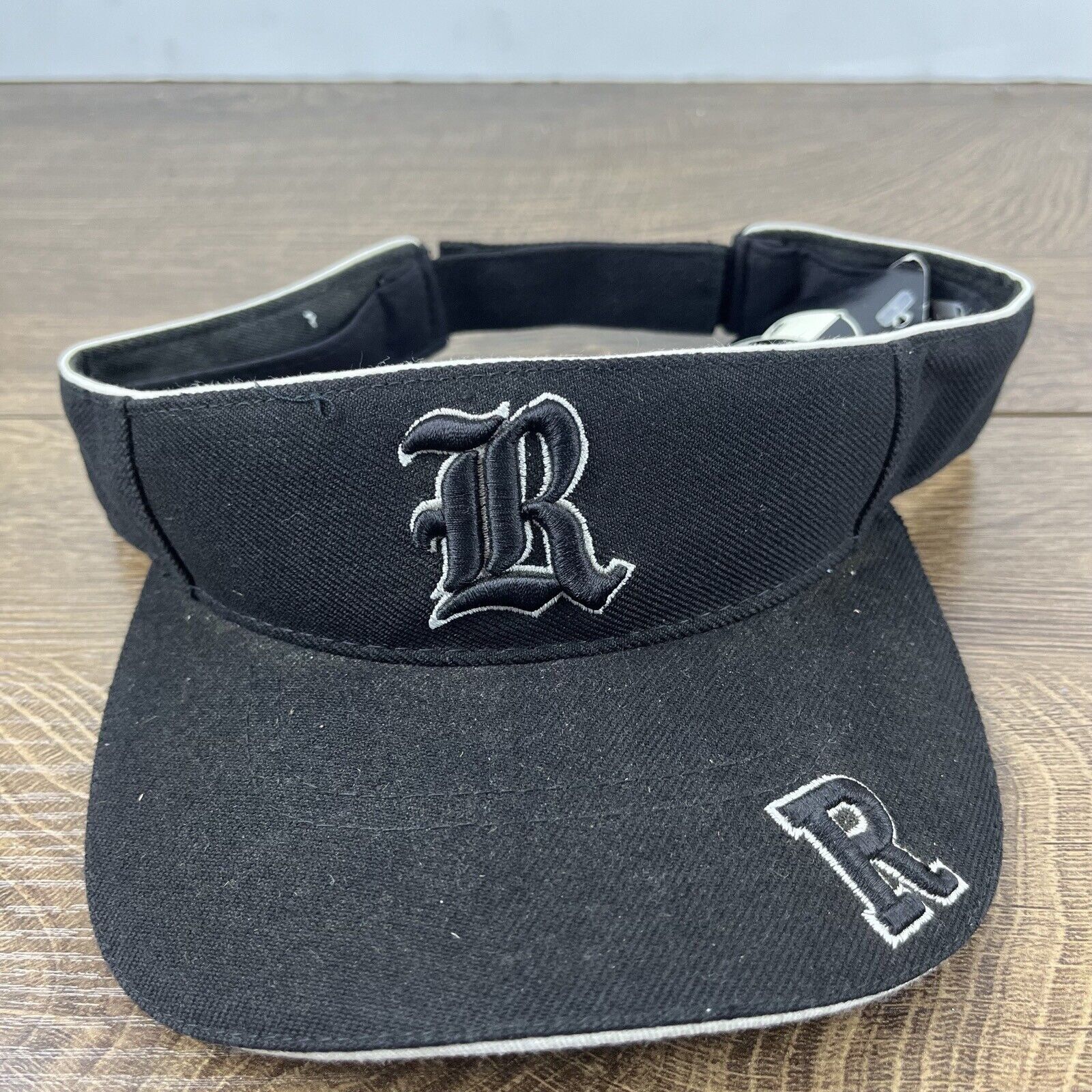 Other Richmond Visor Hat Black Cap Hat Adjustable Hat Black Adult Size ONE SIZE - 3 Thumbnail