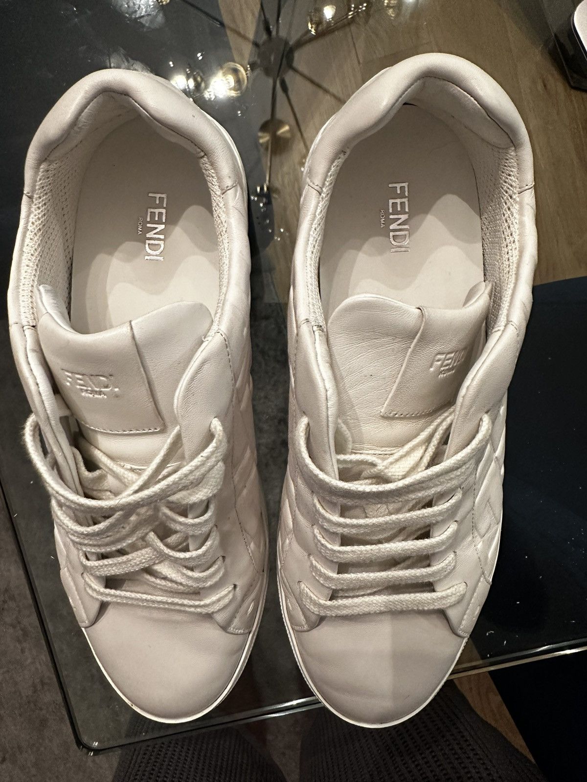 Fendi Fendi logo sneakers Size US 9 / EU 42 - 3 Thumbnail