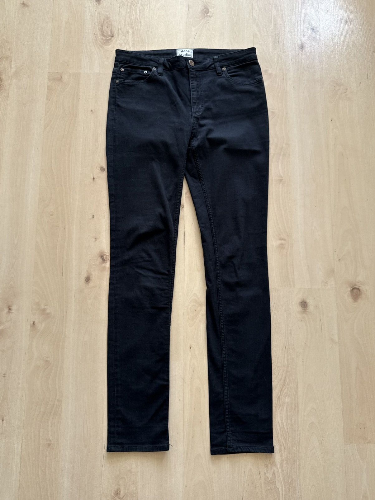 Acne Studios Acne Studios flex black skinny jeans Size 30" / US 8 / IT 44 - 1 Thumbnail