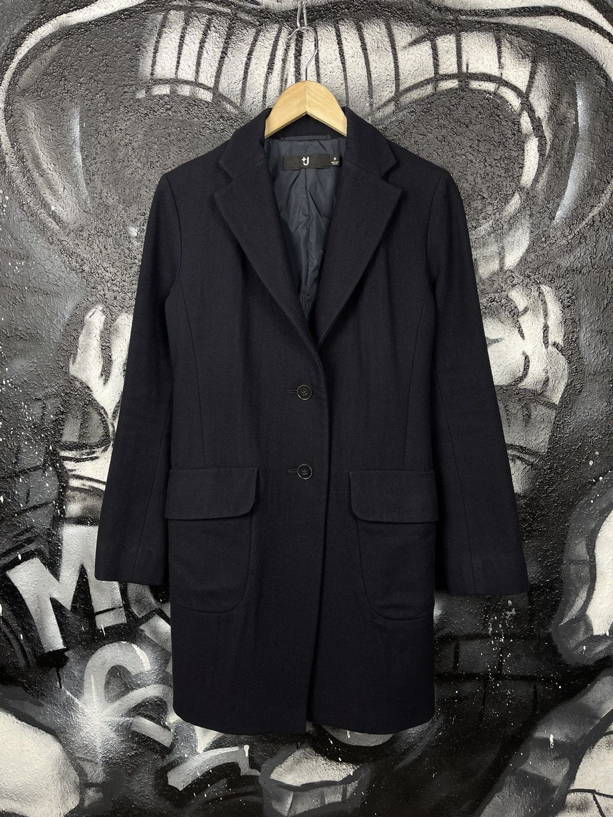 Uniqlo J+ Uniqlo x Jil Sander Wool Blend Overcoat Jacket Women’s Size M / US 6-8 / IT 42-44 - 2 Thumbnail