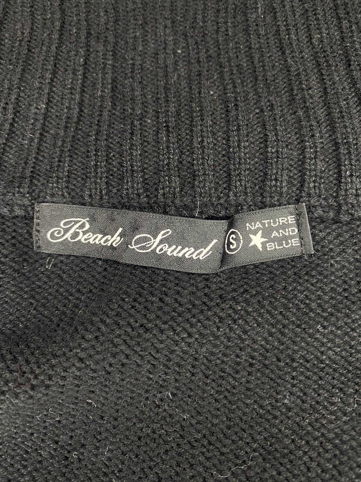 Hysteric Glamour × Japanese Brand Japanese Brand Beach Sound Turtleneck Cardigan Sweater Size US S / EU 44-46 / 1 - 8 Thumbnail