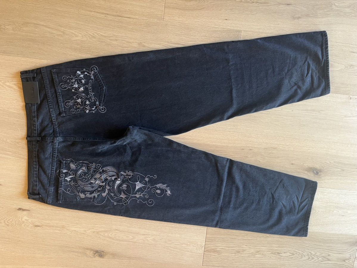 Coogi × Supreme Supreme x Coogi Baggy embroidered Jeans | Grailed