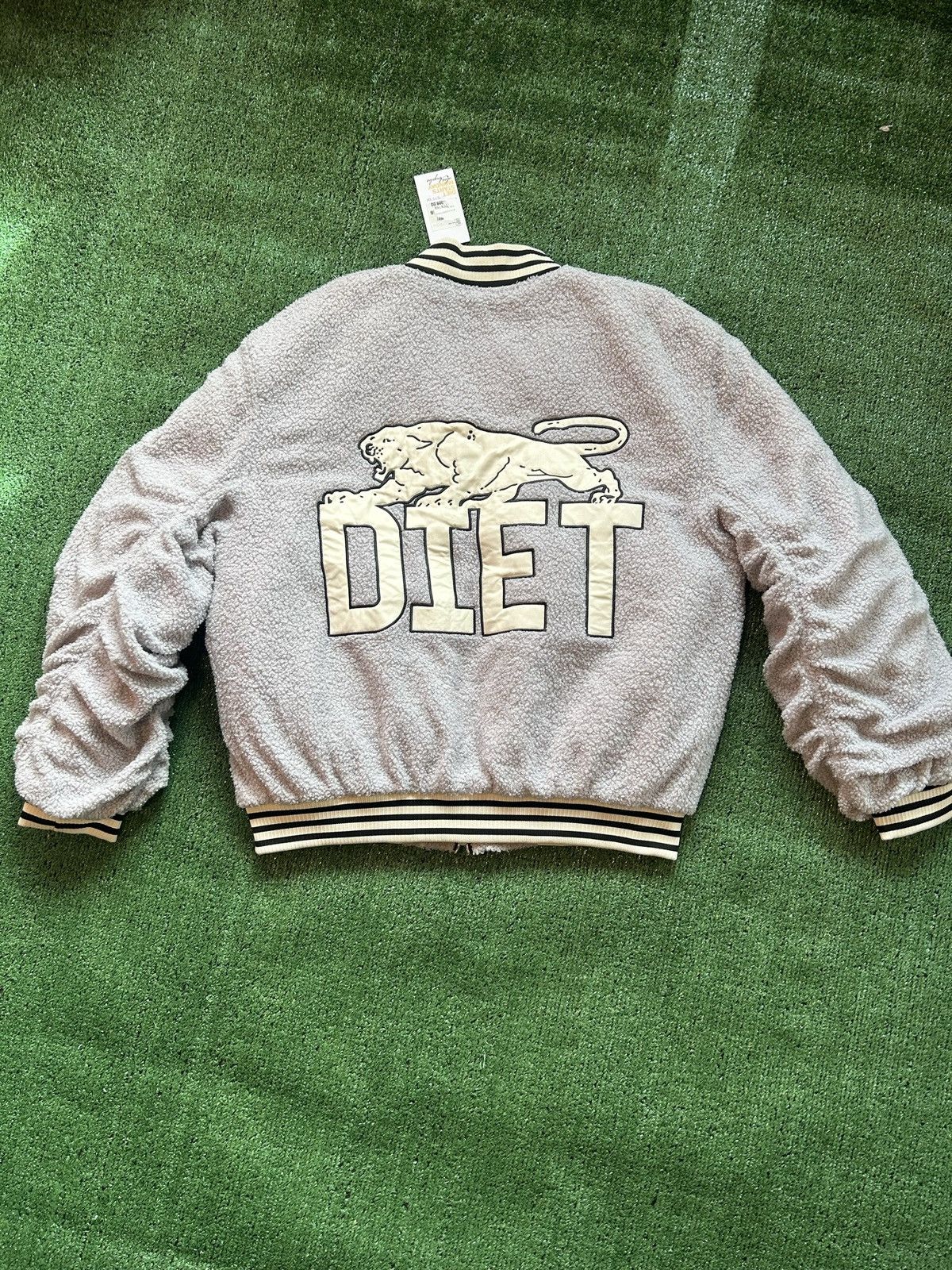 Diet Starts Monday Fuzzy bomber jacket Size US XL / EU 56 / 4 - 2 Thumbnail