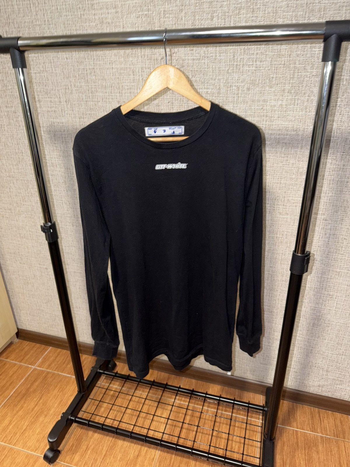 Off-White OFF-WHITE MARKER ARROWS BLACK LONG-SLEEVE Size US M / EU 48-50 / 2 - 2 Thumbnail