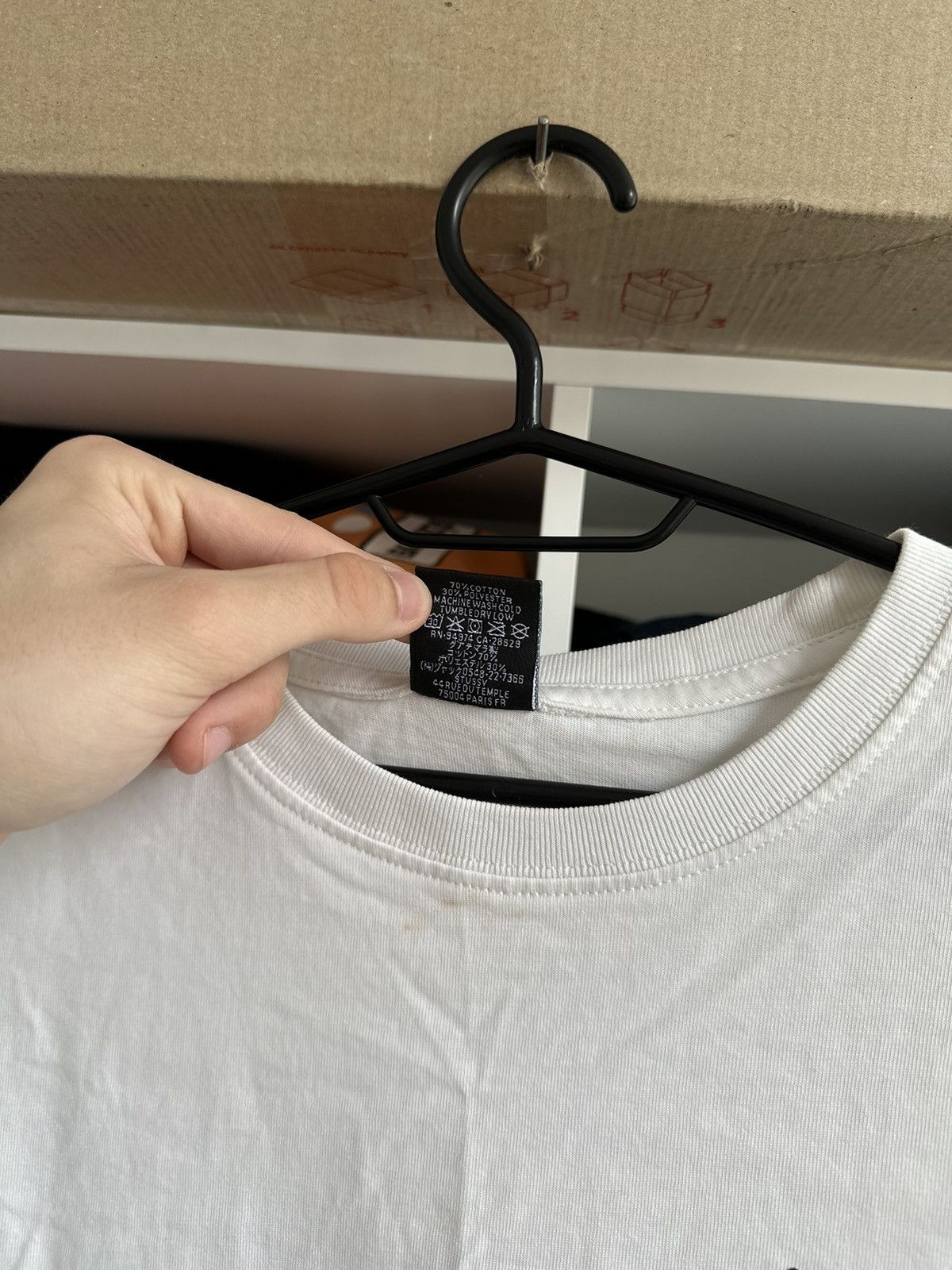 Stussy 🔥VINTAGE STUSSY BIG PAINTED LOGO T-SHIRT🔥 Size US S / EU 44-46 / 1 - 8 Thumbnail